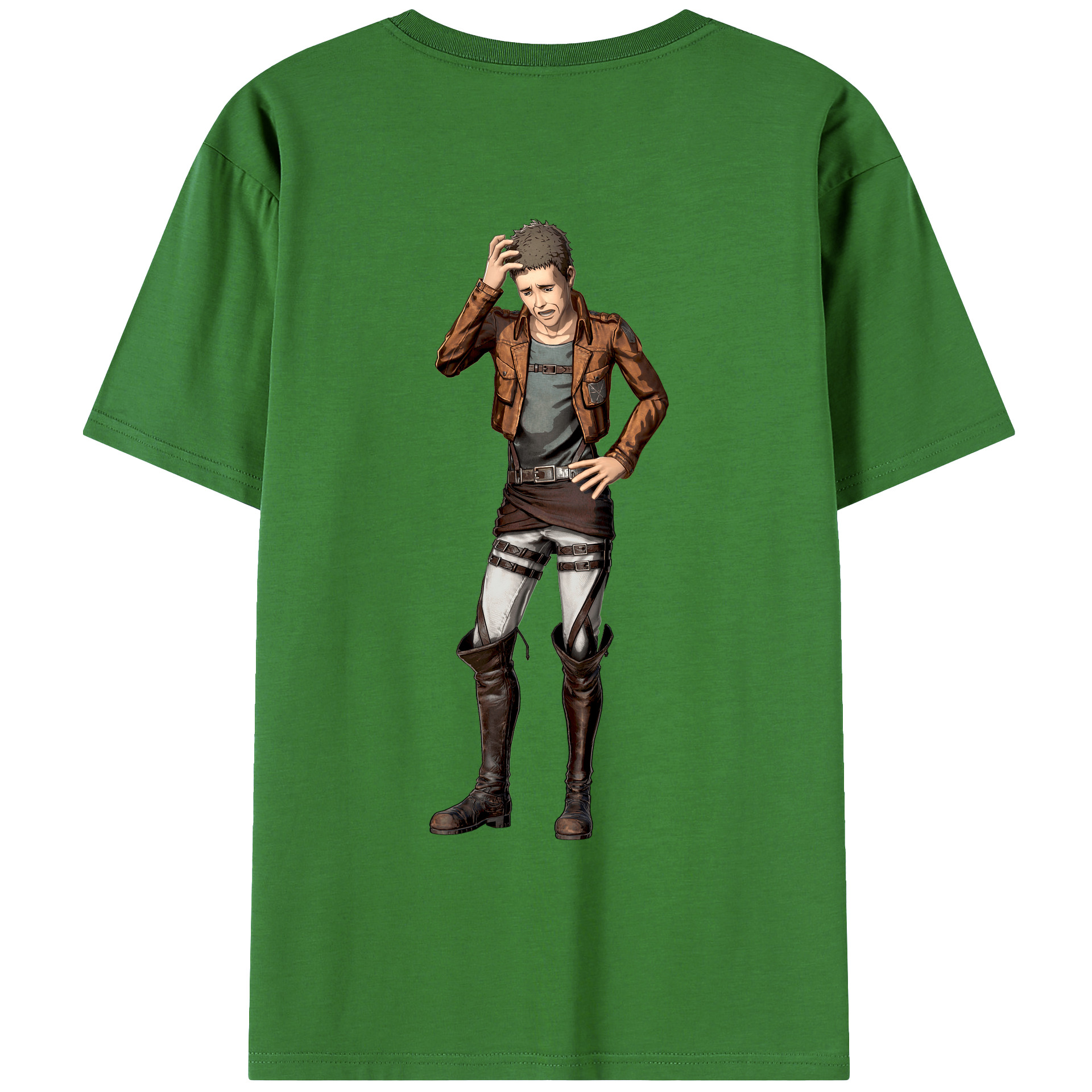 （画像用） 進撃の巨人 Attack on Titan レディース半袖Tシャツ(バックプリント)